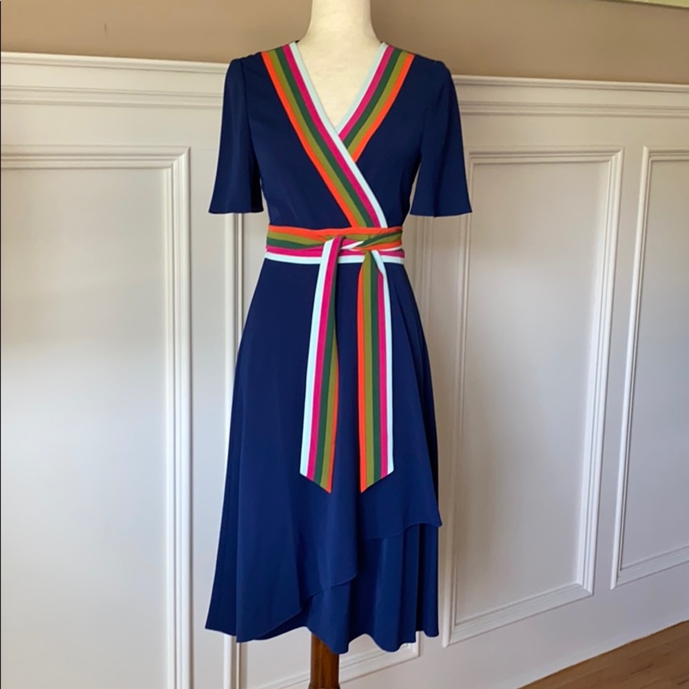 Tory Burch “Peggy” Wrap Dress
